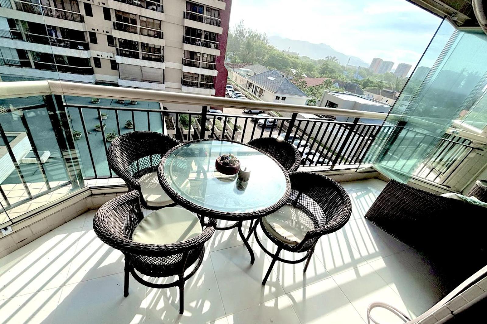Flat Beira Mar Na Barra Da Tijuca - Golden Coast Apartment